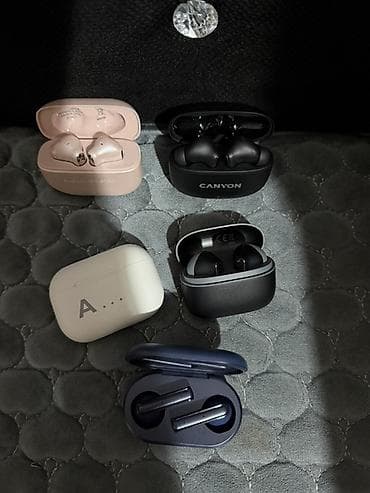 qulaqciq iphone: Simsiz (Bluetooth) Qulaqcıqlar, Canyon, rəng - Qara — 1
