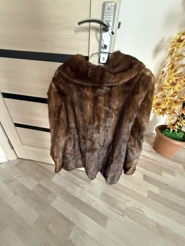 женские шубы из песца: Kürk, One size, rəng - Qəhvəyi — 2