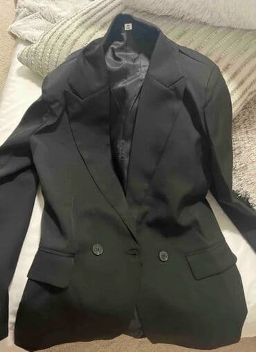 kisi pencekleri: Qara pencək S (oversize) Amerikanın Shein online mağazadan alınıb — 5