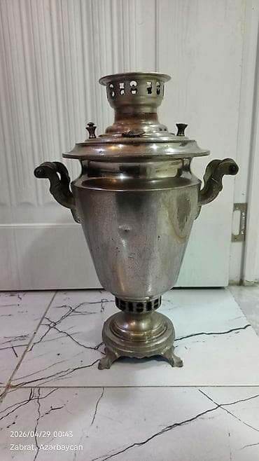 qədim samovar satisi: İşlənmiş Od Samovar, 5 l — 3