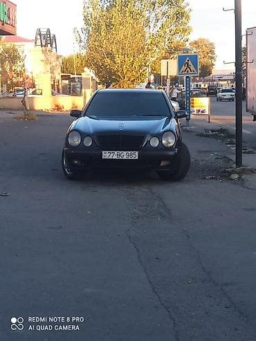 Su nəqliyyatı: Mercedes-Benz E 220: 2.2 l | 2001 il Sedan — 8