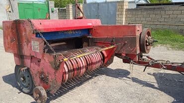 Kənd təsərrüfatı üçün pres yığan aparat (kisə/kvadrat balya presi) -