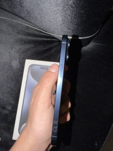 Alcatel: IPhone 15 Pro Max, Blue Titanium, Face ID — 3