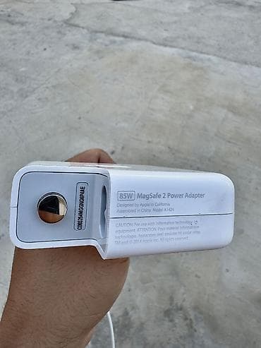 Tam orginal magsafe 2 85W butun kabeller amerikadan gelib model — 3
