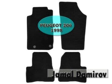 pejo 206: Peugeot 206 1998 ucun kovrolit ayaqaltilar 🚙🚒 ünvana və bölgələrə — 1