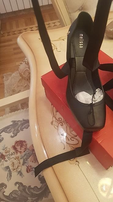 kablok ayaqqabilar: Tuflilər, Ölçü: 40, rəng - Qara, Yeni — 5