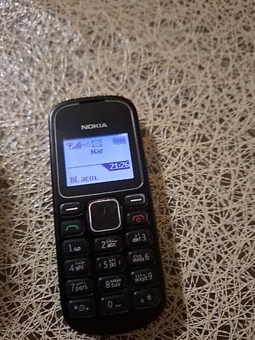 nokia: Nokia 1, rəng - Qara, Düyməli — 2