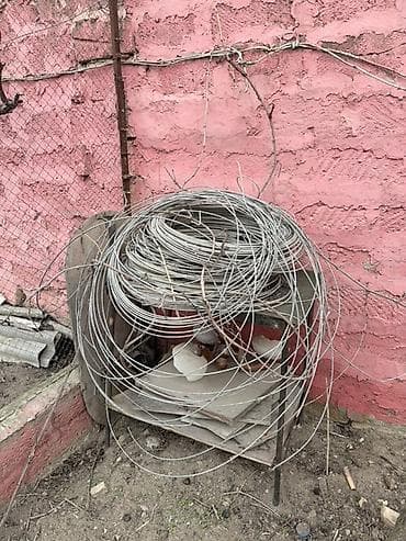 Metall məftil dəsti - Material: sinklənmiş (pasadavamlı) metal məftil