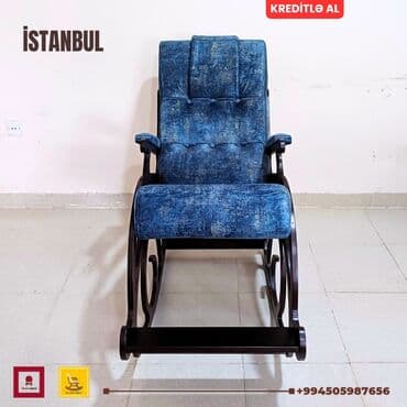 массажные кресло: Новый, Кресло-качалка, Ткань, Есть кредит, Бесплатная доставка на адрес — 5