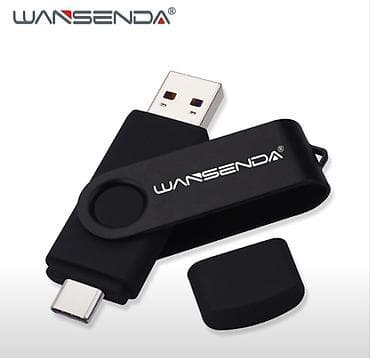 Elektronika: Wansenda USB fleş yaddaş 128 qb. micro USB otg — 1