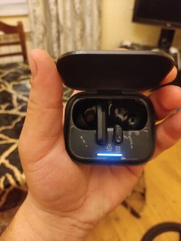 jbl qulaqliq: Беспроводные (Bluetooth) Наушники, Realme, цвет - Черный — 2