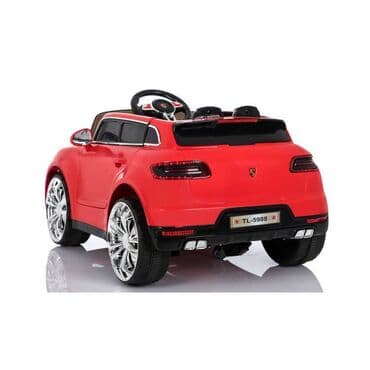 maşınlar uşaq üçün: Elektri̇k maşin porshe rəngi - qırmızı qapıların sayı, ədəd -2 — 2