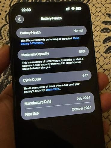 lalafo iphone 6: IPhone 15 Pro Max, 256 GB, Qara, Face ID — 3