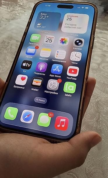 ip 17 pro max: IPhone 16 Pro Max, 256 GB, Natural Titanium, Simsiz şarj — 1