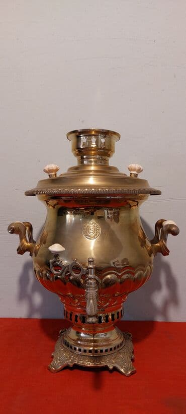 samovar alıram: 2019-cu ilin Təbriz istehsalı samovar 6-litrlikdir. materialı mis və — 1
