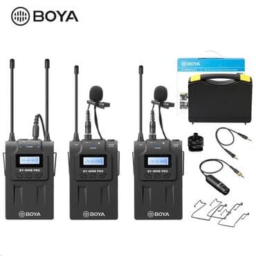 bluetooth mikrafon: Boya mikrofonu

Model: BY-WM8 PRO K2

#boya#boyamikrofonu#wm8prok2 — 1