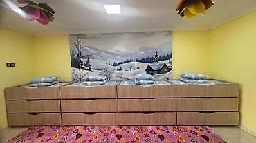 televiziya mebelləri: Oğlan və qız üçün, Çarpayı, Matras ilə, Siyirməli, Taxta — 2