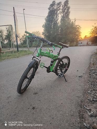 Toba qatlanan dağ velosipedi Xüsusiyyətlər: - Qatlanan