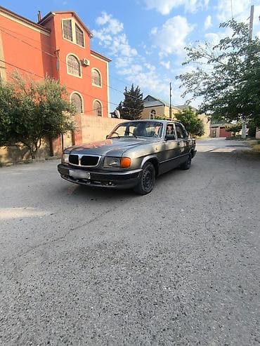 accent stop: GAZ-3110 Volga sedan - Kuzov: 4 qapılı sedan, boz rəng - Ön radiator — 2
