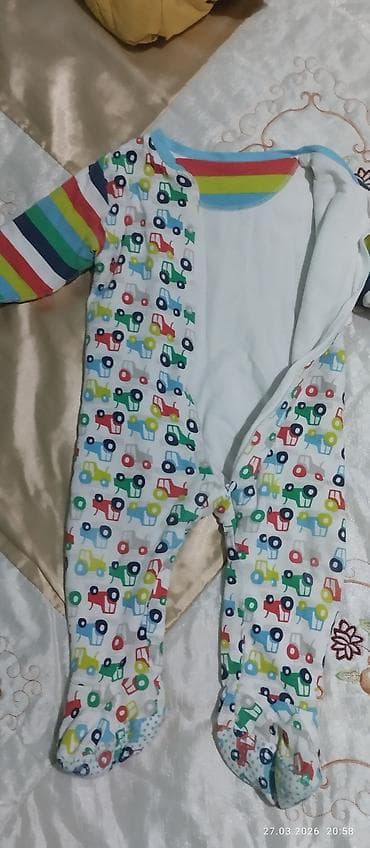 komplekt: Uşaq dəsti, Uniseks, 3 - 6 ay — 6