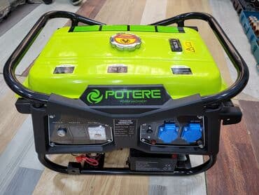 1 il zəmanət generator fotera 5 kw 4 klv benzin mühərrik açarla işə