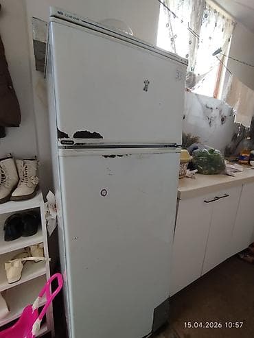 İşlənmiş 2 qapılı Cinar Soyuducu Satılır, rəng - Ağ