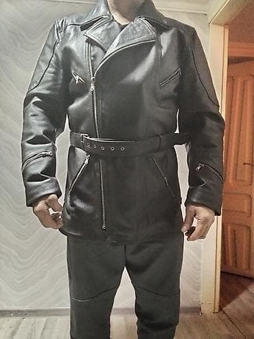 deri kurtkalarin satisi: Kurtka, Dəri, Payız, L — 5