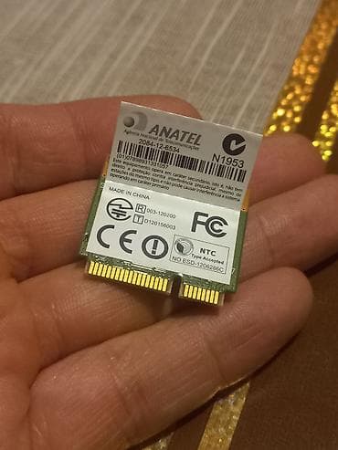 modemlər: Qualcomm Atheros QCWB335 Mini PCIe Wi‑Fi/Bluetooth modulu - Model — 4