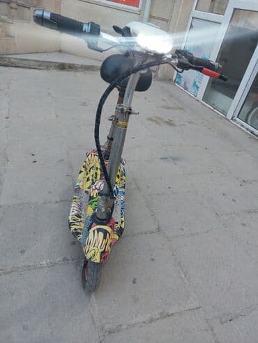 скутер купить бу: İşlənmiş Elektrik samokat ≤ 5", 251 - 350 Vt, 16 - 25 km/s, Rayonlara çatdırılma, Ünvandan götürmə, Ödənişli çatdırılma — 2
