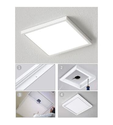 12 lik armaturun qiyməti: 60x60 ölçüdə Led panel Həm suvaq üstü, həm də asma tavan üçün led — 7