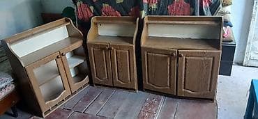 Mətbəx üçün 3 ədəd aşağı şkaf dəsti 3denesi 30 manat - Material — 5