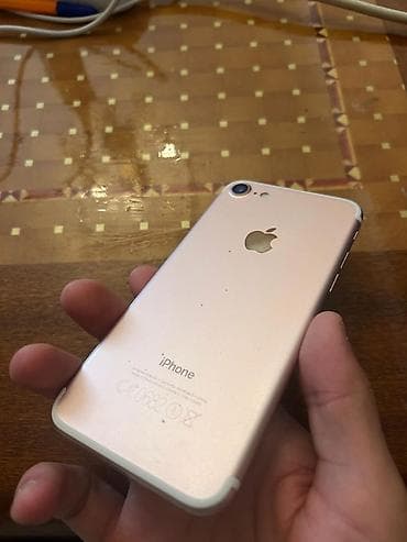 iphone x gəncə: IPhone 7, Rose Gold, Barmaq izi — 1
