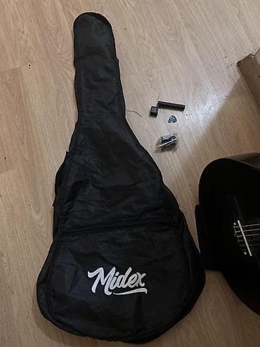 bas gitara: Midex klassik gitara seti – qara rəng - Korpus: kəsik gövdəli — 2