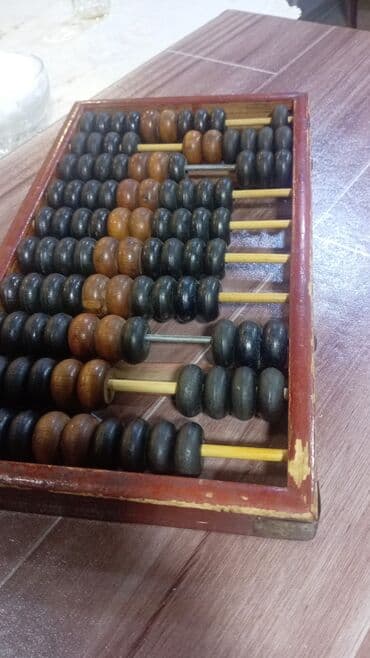 Бумага: Taxta hesablayıcı (soroban/abakus) - Material: tamamilə taxtadan — 1