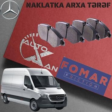 əyləc bəndləri: Arxa, Mercedes-Benz Sprinter, 2020 il, Analoq, Yeni — 1