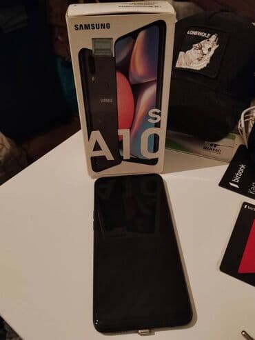 samsung 4s: Samsung Galaxy A10s, 64 GB, rəng - Qara, Sensor, Barmaq izi, İki sim kartlı — 4
