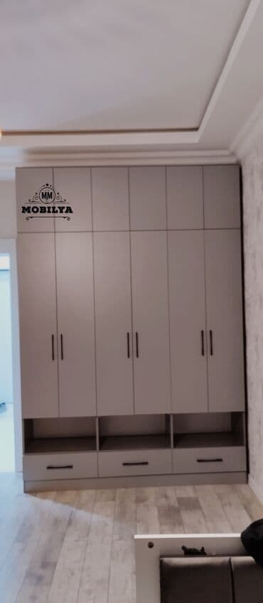 usaq otagi ucun dolab: Yeni, Açılan, Düz dolab, Qarderob, paltar dolabı, Azərbaycan — 4