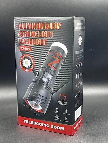 Digər işıqlandırma: Məhsul: Alüminium Korpuslu Güclü Fənər BX-D99 - Material: yüngül və — 2