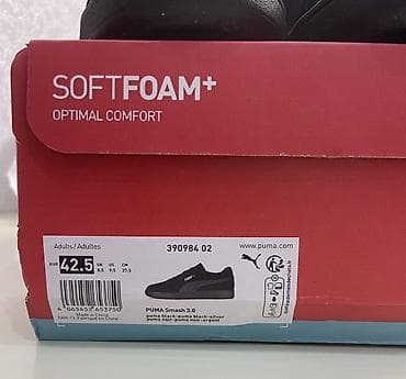 PUMA SMASH 3.0 Qara Sneaker ayaqqabı - Rəng: tam qara (Puma Black – — 4