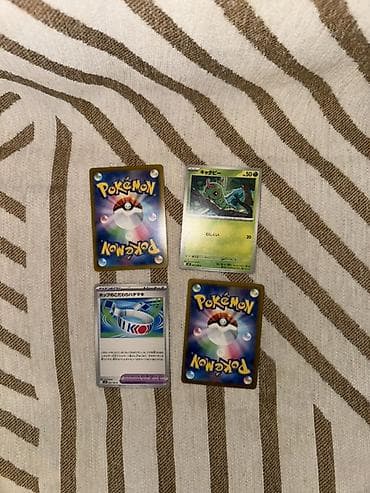 Pokemon TCG yapon dilində kartlar dəsti Məzmun: - 4 ədəd orijinal — 2