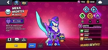 Brawl Stars hesabı – yüksək kuboklu və nadir məzmunlu - Ümumi kubok — 2