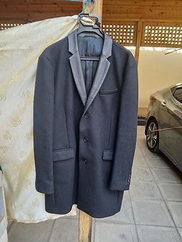 Куртки: The Kooples kişi palto – qara rəng - Kəsim: klassik uzun siluet, 3 — 3