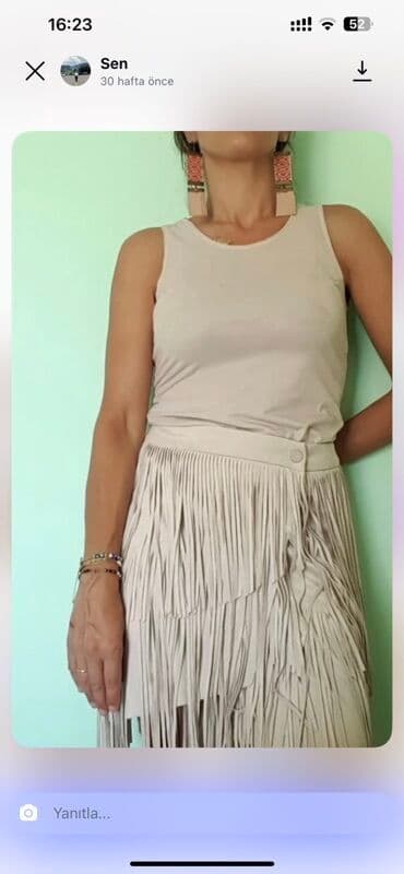 женские юбки шотландки: Мини Юбка, Zara, S — 36