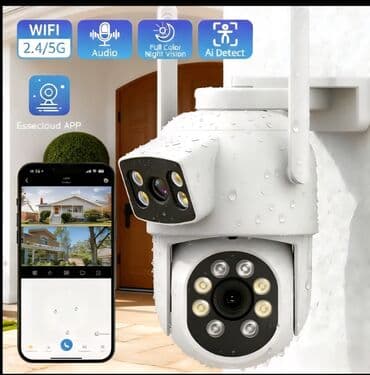 Wifi 360 kamera. goruntu ceklisi super vezyetde 2 terefli ceklisi