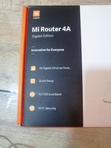 yeni modem: Xiaomi Mi Router 4A Gigabit Edition - Bütün portlar Gigabit Ethernet — 1