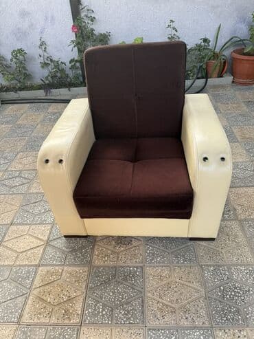 стулья мягкие для дома: Б/у, Кресло, Кожзаменитель, Нет кредита, Нет доставки — 1