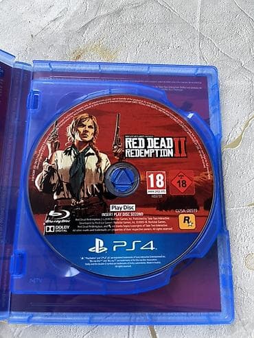 ps4 konsole: Red Dead Redeption 2 diskidir PS4-də də PS5-də də rahat bir şəkildə — 4