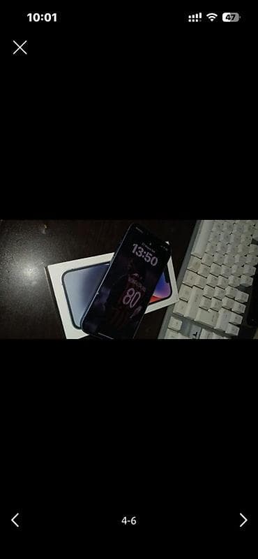 paltar yuyan maşın ikinci əl: IPhone 14, 128 GB, Mavi — 3