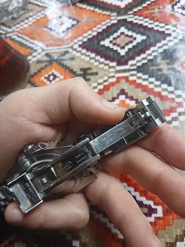 telofon saat: Qol saatı, Rolex, rəng - Qara — 5