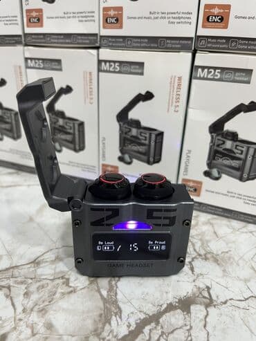 Yeni Simsiz (Bluetooth) Qulaqcıqlar, rəng - Boz